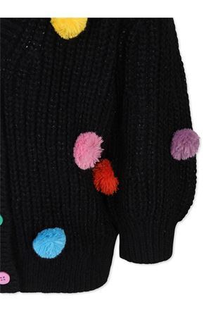 cardigan in poliestere nero STELLA McCARTNEY KIDS | TV9C40Z1529930